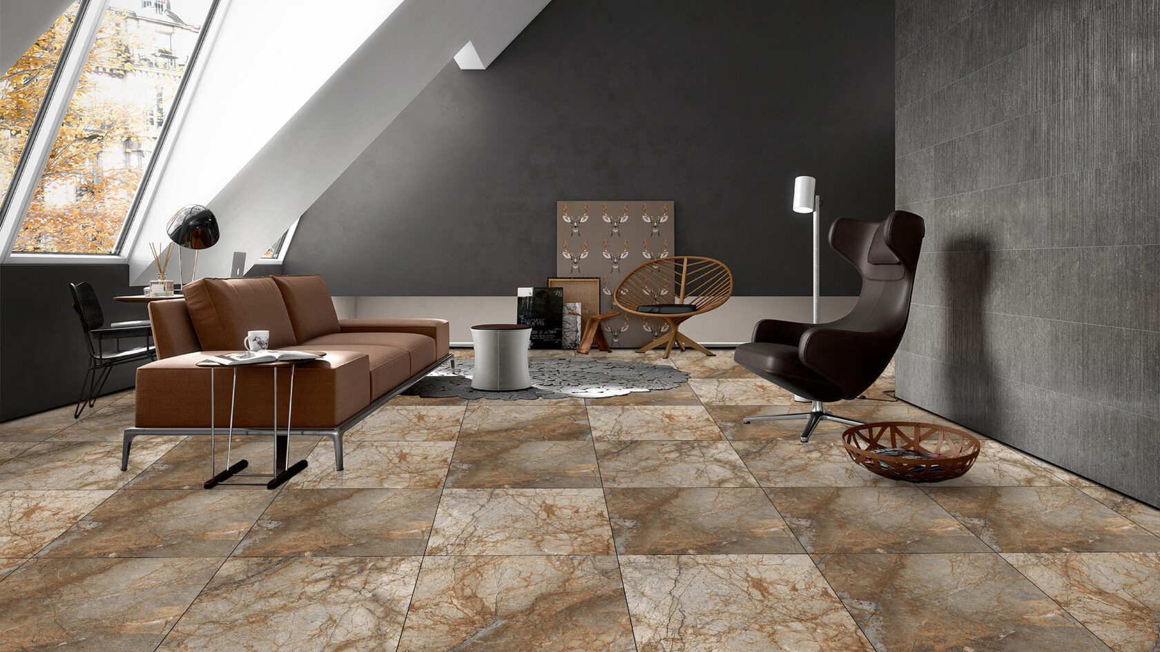 Керамогранит Cecolare Brown 600х600