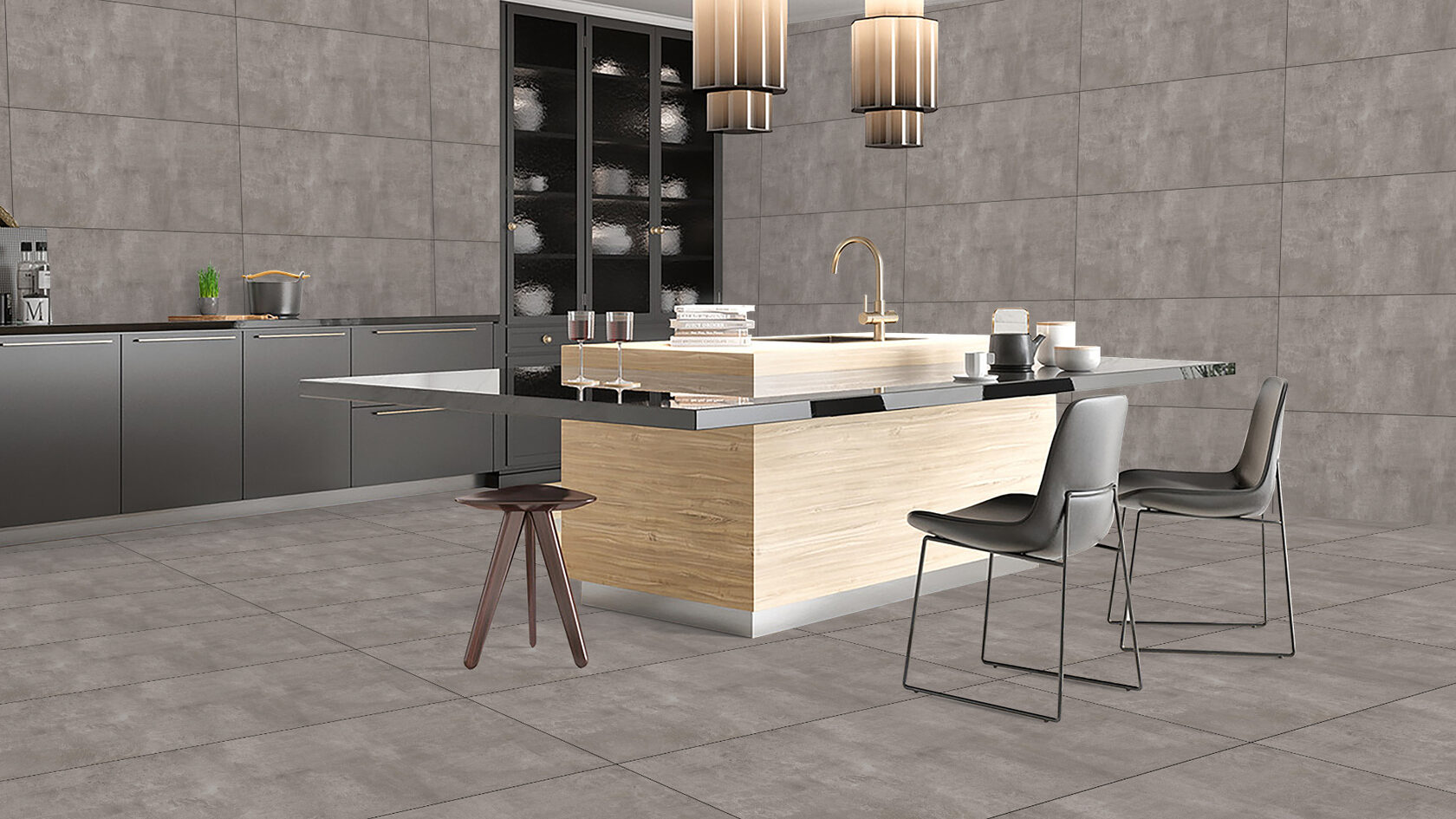 Керамогранит Lava Brown 600х1200