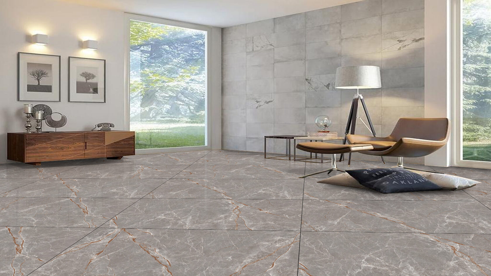 Керамогранит Milano Grey 600х1200