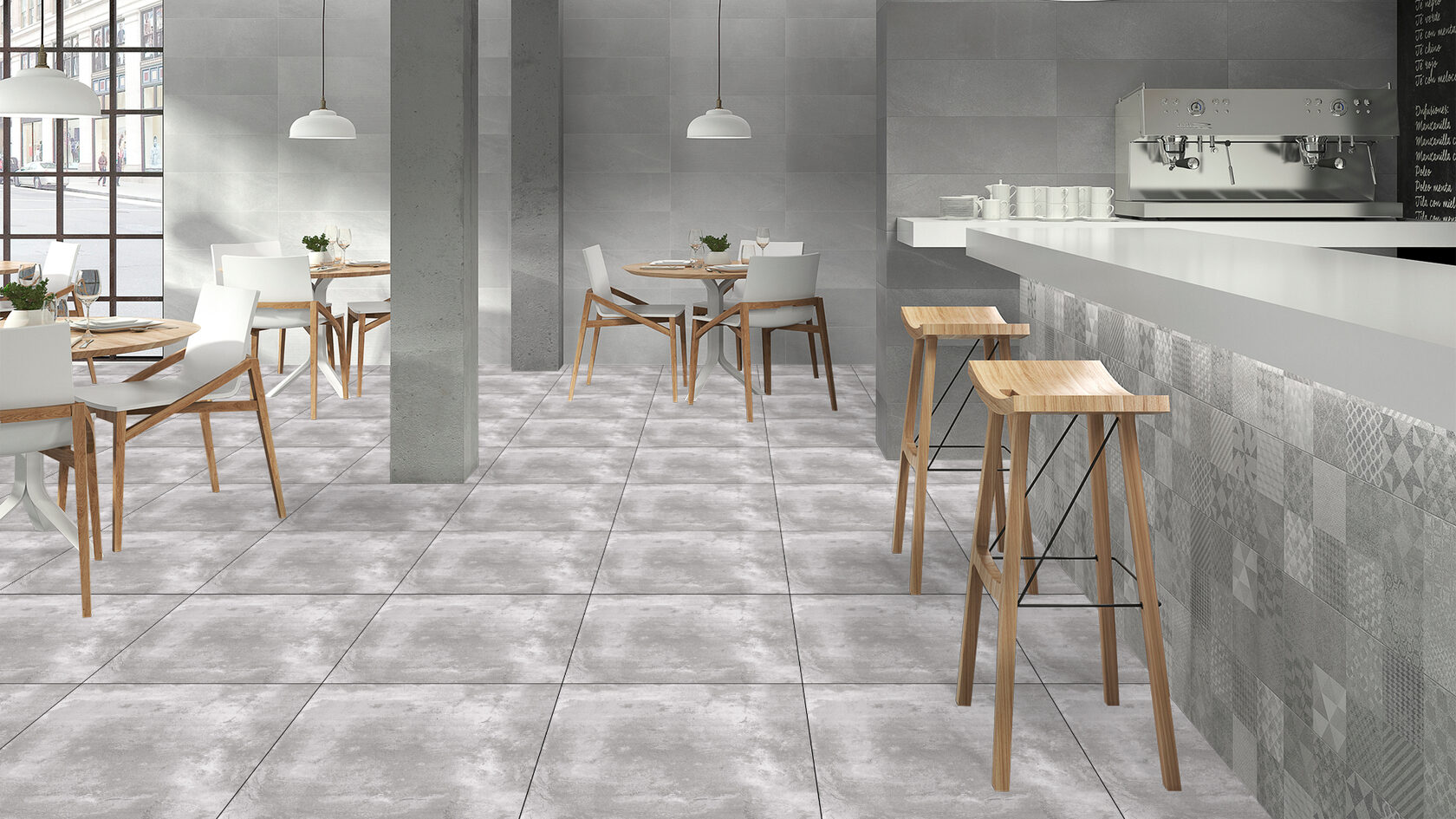 Керамогранит Cemento Light 22 600х600