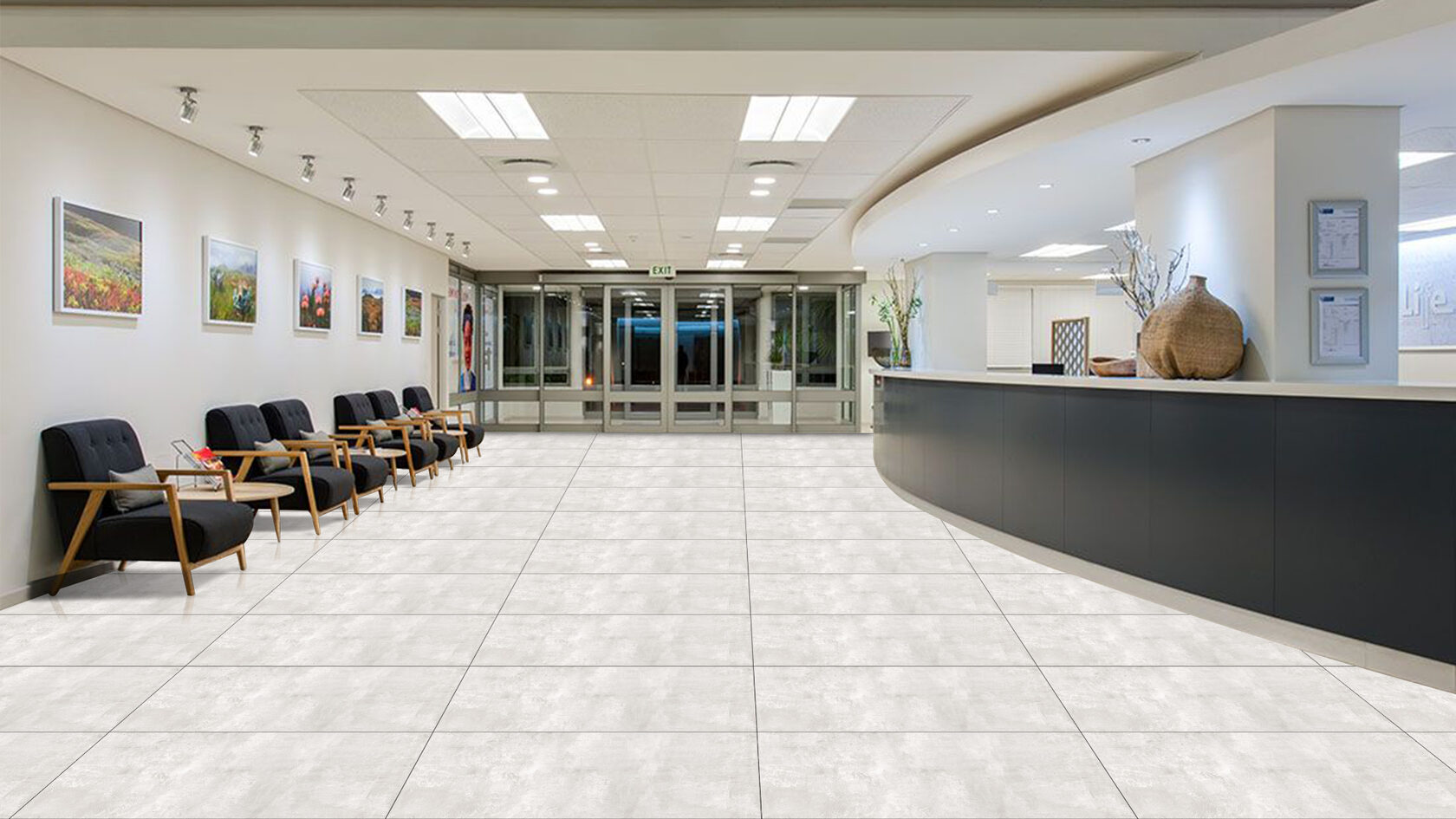 Керамогранит Lava Grey 600х1200